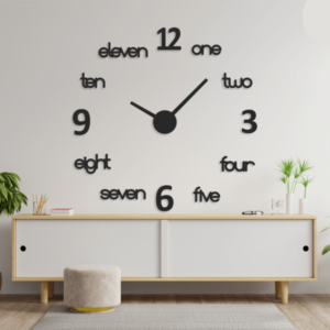 3D DIY Wall Clock