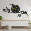 Birds On Tree Wall Clock