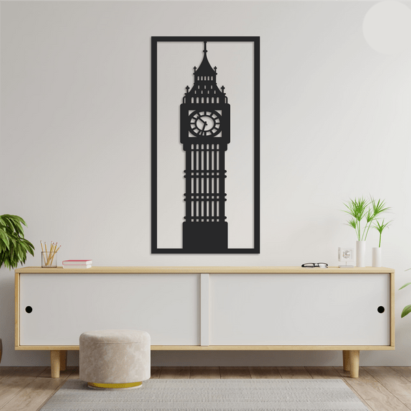 Clock-Tower-Wall-Decor-b Clock Tower Wall Decor