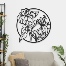 Flowers Wall Decor (Design#2)