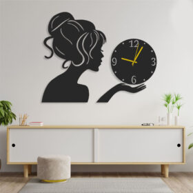 Girl Wall Clock