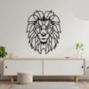 Lion Geometric Wall Decor