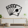 Playing Cards Wall Decor