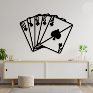 Playing Cards Wall Decor