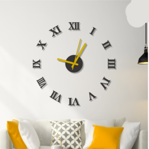 Roman 3D Wall Clock