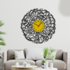 Surah Al Kausar Calligraphy Wall Clock