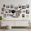 Photo Frames Family Big Wall Clock