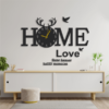 Markhor Home Love Wall Clock
